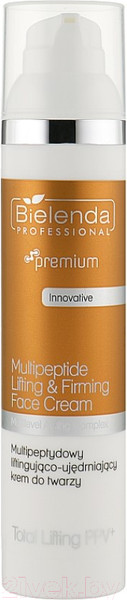 Изображение товара Крем для лица Bielenda Professional Total Lifting PPV + Мультипептидный укрепляющий лифтинг (100мл)