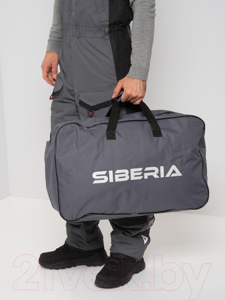 Изображение товара Костюм для охоты и рыбалки Huntsman Siberia 3959 (серый/черный 48-50/188)