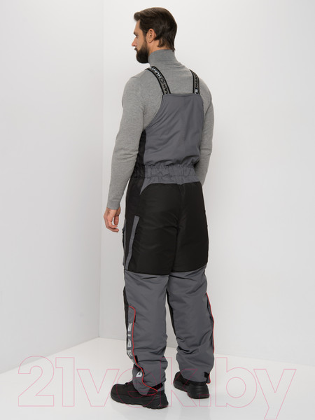 Изображение товара Костюм для охоты и рыбалки Huntsman Siberia 3959 (серый/черный 48-50/188)