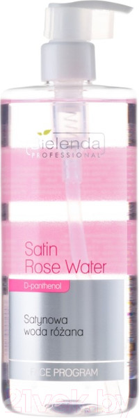 Изображение товара Вода для лица Bielenda Professional Satin Rose Water Сатиновая розовая (500мл)