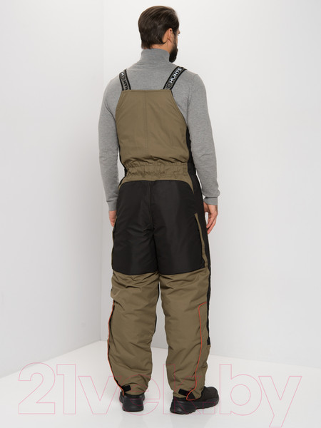 Изображение товара Костюм для охоты и рыбалки Huntsman Siberia 6766 (р-р 52-54/176, хаки/черный )