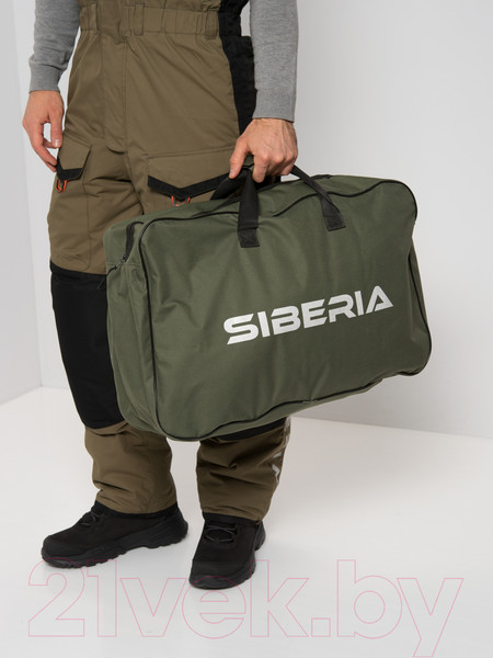 Изображение товара Костюм для охоты и рыбалки Huntsman Siberia 6766 (р-р 52-54/176, хаки/черный )