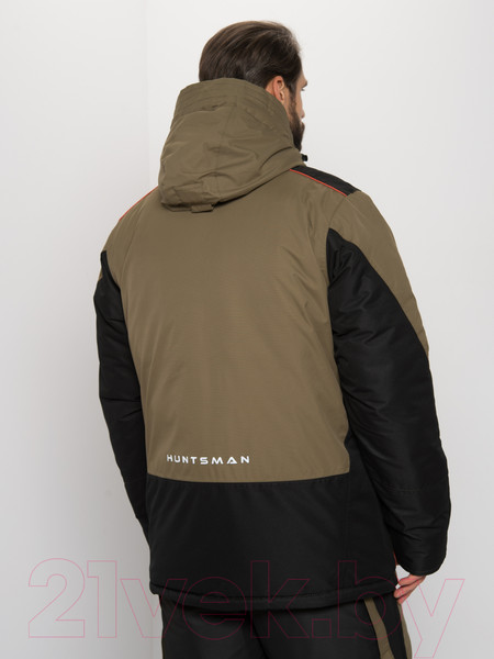 Изображение товара Костюм для охоты и рыбалки Huntsman Siberia 6766 (р-р 52-54/176, хаки/черный )