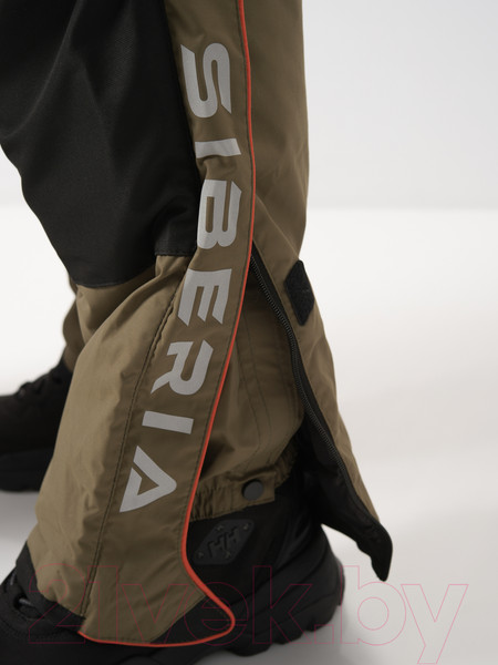 Изображение товара Костюм для охоты и рыбалки Huntsman Siberia 6766 (р-р 52-54/176, хаки/черный )