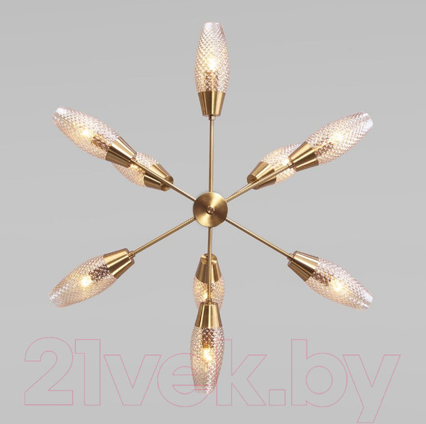 Изображение товара Люстра Евросвет 60140/9 (золото)