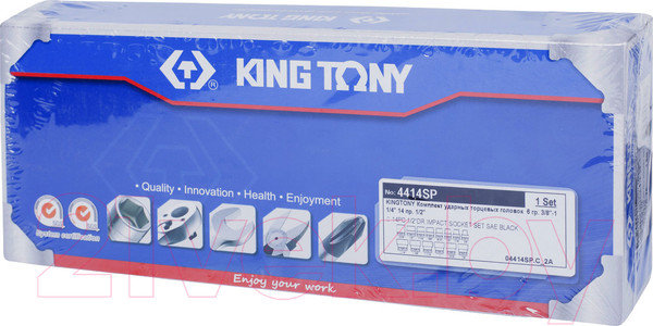 Изображение товара Набор головок слесарных King TONY 4414SP
