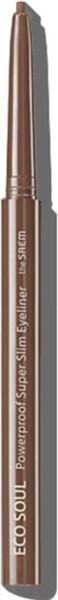 Изображение товара Подводка-фломастер для глаз The Saem Eco Soul Powerproof Super Slim Eyeliner BR03 C (0.1г)