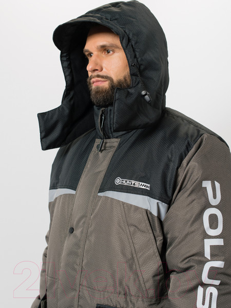 Изображение товара Костюм для охоты и рыбалки Huntsman Полюс V2 Хаки 9647 (48-50/176)
