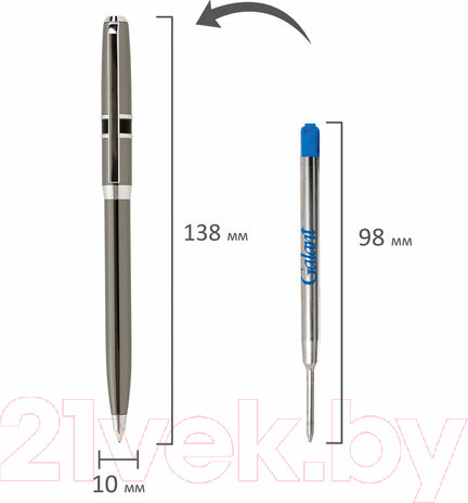 Изображение товара Ручка шариковая имиджевая Galant Sfumato / 143519 (синий)