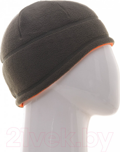 Изображение товара Шапка для охоты и рыбалки Huntsman Двусторонняя 2636 (хаки/оранжевый 60)