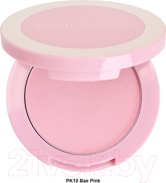 Изображение товара Румяна The Saem Saemmul Single Blusher PK10 Bae Pink