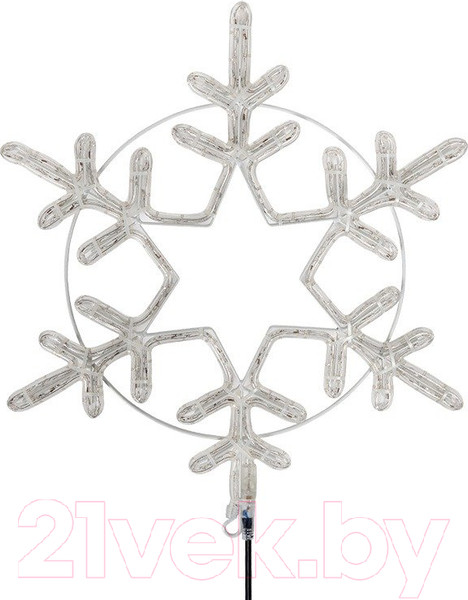 Изображение товара Светодиодная фигура 2D Neon-Night Снежинка 501-324 (теплый белый)