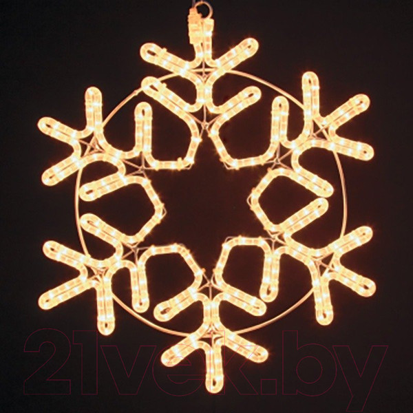 Изображение товара Светодиодная фигура 2D Neon-Night Снежинка 501-324 (теплый белый)