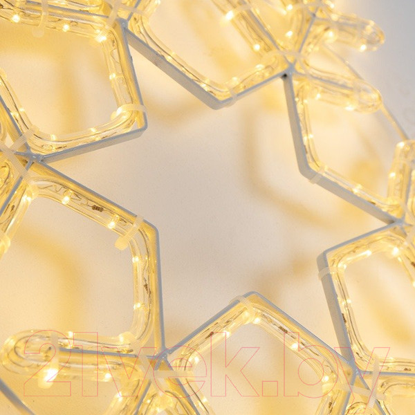 Изображение товара Светодиодная фигура 2D Neon-Night Снежинка 501-324 (теплый белый)