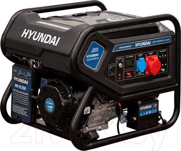 Изображение товара Бензиновый генератор Hyundai HHY9550FE-3-ATS