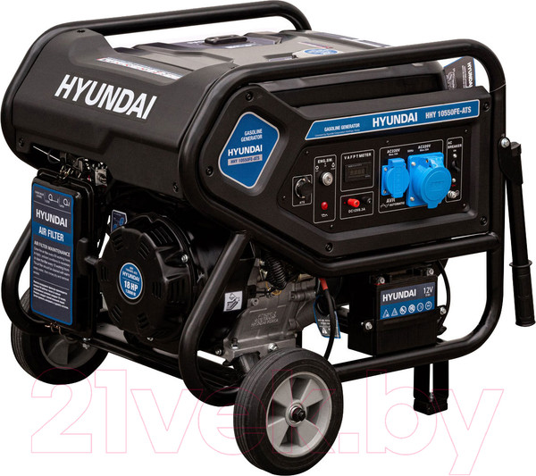 Изображение товара Бензиновый генератор Hyundai HHY10550FE-ATS