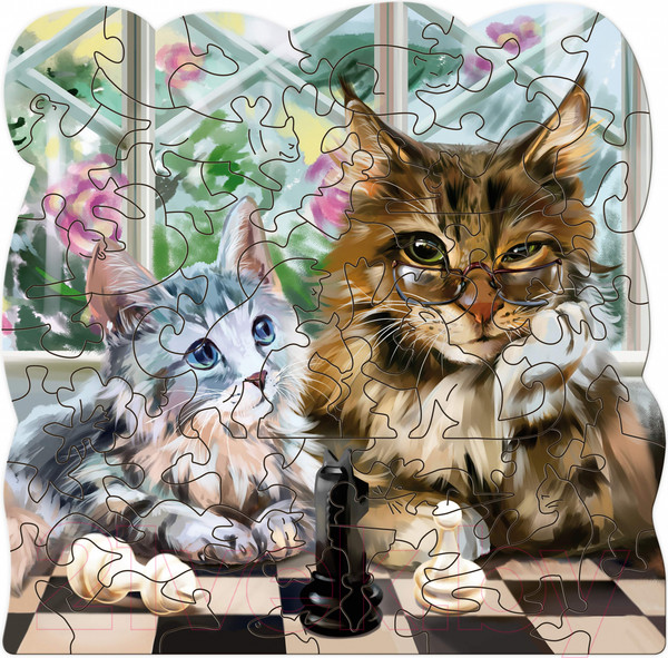 Изображение товара Пазл Нескучные игры Checkmate / 8420/36