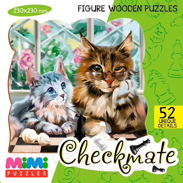 Изображение товара Пазл Нескучные игры Checkmate / 8420/36