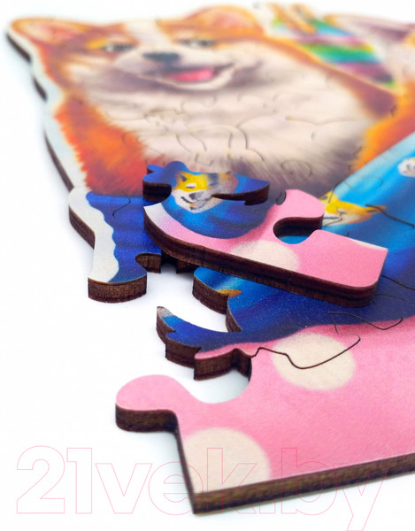 Изображение товара Пазл Нескучные игры Dogs in the socks / 8419/36