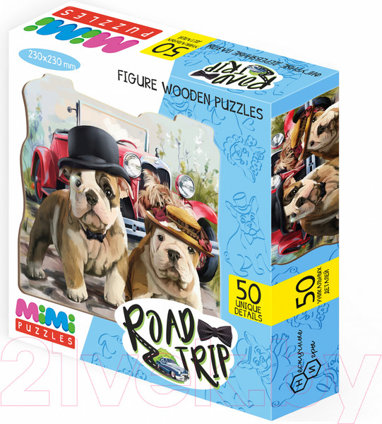 Изображение товара Пазл Нескучные игры Road Trip / 8417