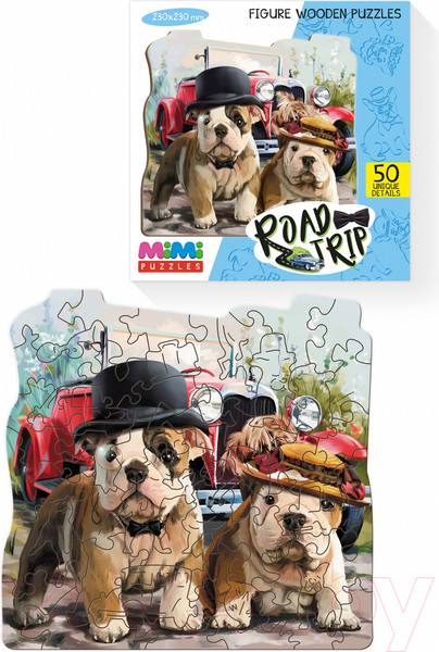 Изображение товара Пазл Нескучные игры Road Trip / 8417