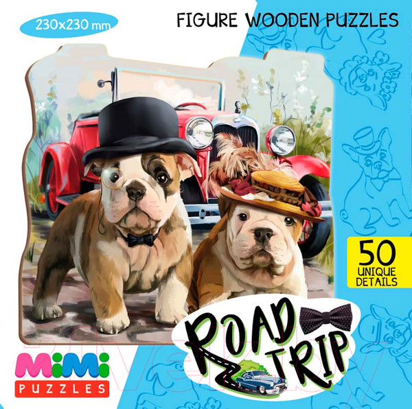 Изображение товара Пазл Нескучные игры Road Trip / 8417