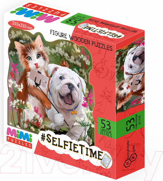 Изображение товара Пазл Нескучные игры Selfietime / 8416/36