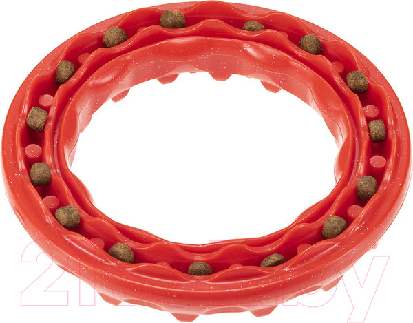 Изображение товара Игрушка для собак Ferplast Кольцо Smile Large / 86793012 (красный)