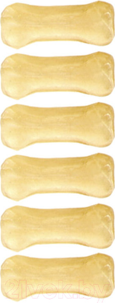 Изображение товара Лакомство для собак Triol Dental Косточки жевательные / 10151070 (48-72г, 6шт)