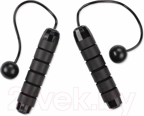 Изображение товара Скакалка для художественной гимнастики Indigo Sport IN300 (черный)