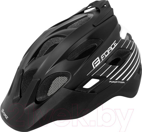 Изображение товара Защитный шлем FORCE Raptor / 902968-F (S/M, черный/белый)
