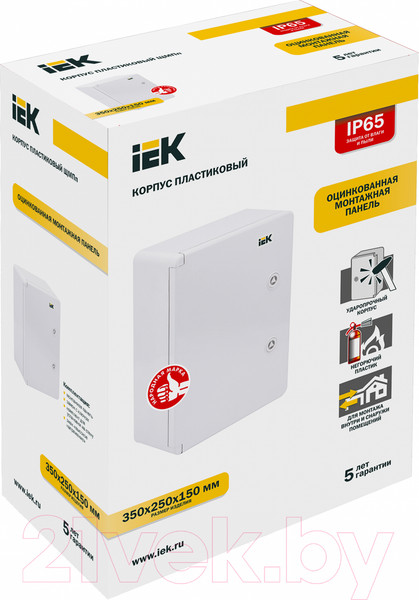 Изображение товара Бокс пластиковый IEK MKP93-N-352515-65