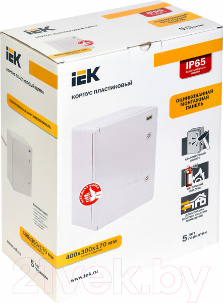 Изображение товара Бокс пластиковый IEK MKP93-N-403017-65