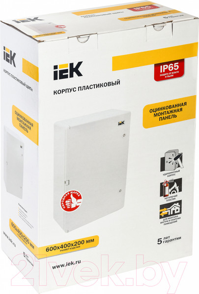 Изображение товара Бокс пластиковый IEK MKP93-N-604020-65
