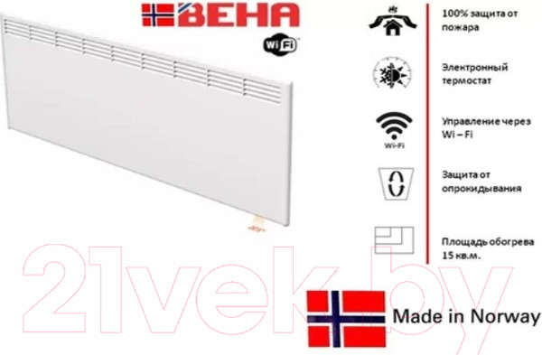 Изображение товара Конвектор Beha PV 15 Wi-fi / 810424