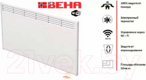 Изображение товара Конвектор Beha PV 10 Wi-Fi / 810422