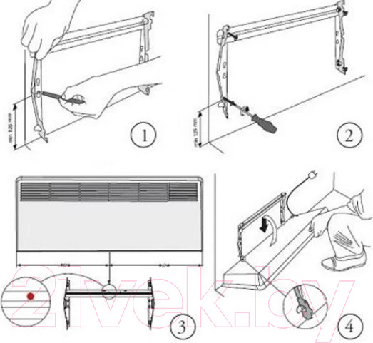 Изображение товара Конвектор Beha PV 10 Wi-Fi / 810422