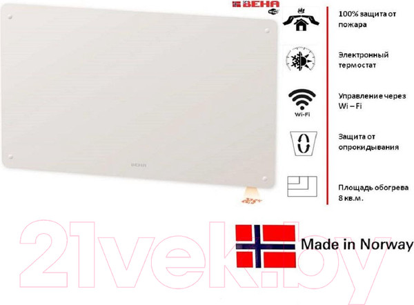 Изображение товара Конвектор Beha PGV 8 Wi-Fi / 810800