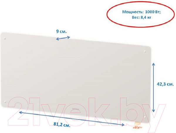 Изображение товара Конвектор Beha PGV 10 Wi-Fi / 810100