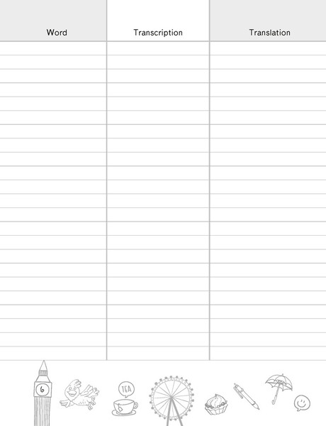 Изображение товара Рабочая тетрадь Аверсэв Английский язык 5 класс. Тетрадь-словарик