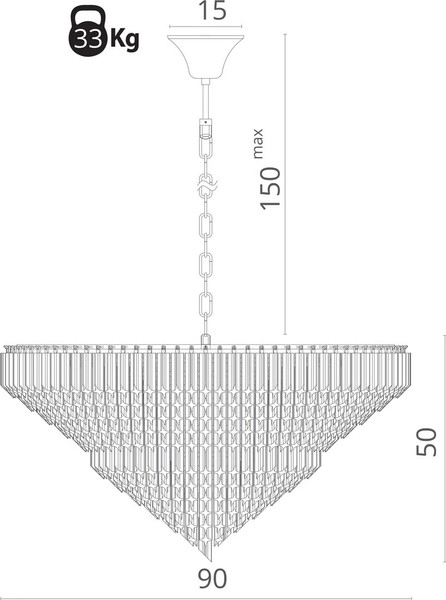 Изображение товара Люстра Divinare Frizzante 1683/01 LM-16