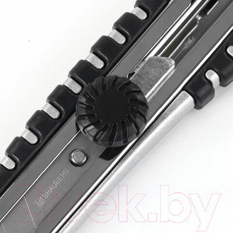Изображение товара Нож канцелярский Brauberg Metallic / 237159