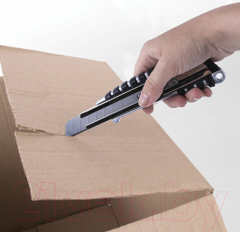 Изображение товара Нож канцелярский Brauberg Metallic / 237159