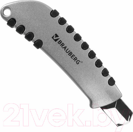 Изображение товара Нож канцелярский Brauberg Metallic / 237159