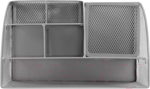 Изображение товара Органайзер настольный Brauberg 237417 (серебряный)