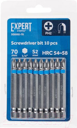Изображение товара Набор бит Startul SE8502-70 (10шт)