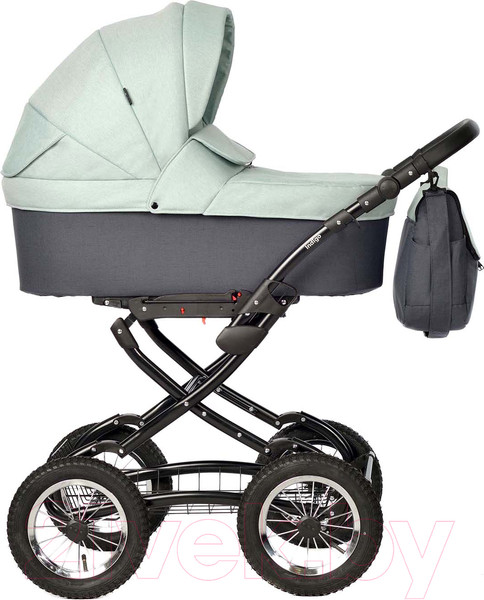 Изображение товара Коляска-люлька INDIGO Blues Classic (Bl 01, шалфей)
