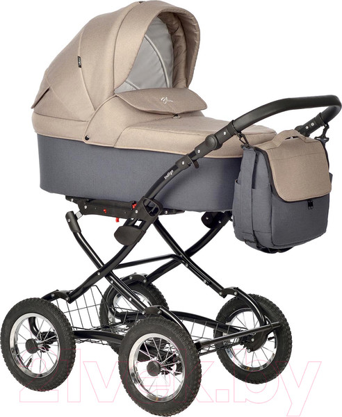 Изображение товара Коляска-люлька INDIGO Blues Classic (Bl 04, бежевый)