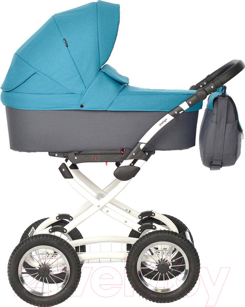 Изображение товара Коляска-люлька INDIGO Blues Classic (Bl 06, морская волна)