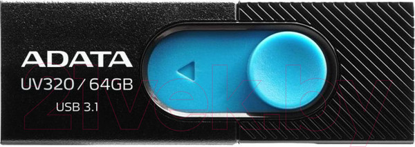 Изображение товара USB flash накопитель A-data UV320 64GB (AUV320-64G-RBKBL)